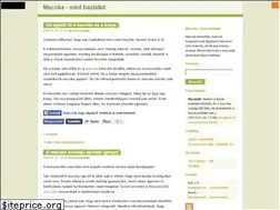 Sites similar to macska-haziallat.blog.hu