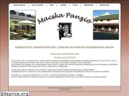 Sites similar to macska-panzio.hu