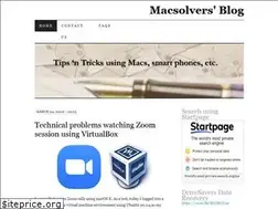 Sites similar to macsolvers.wordpress.com