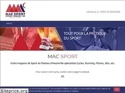 Sites similar to macsport.fr