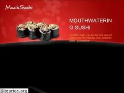 Sites similar to macssushi.com