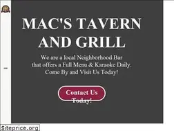 Sites similar to macstavernandgrill.com