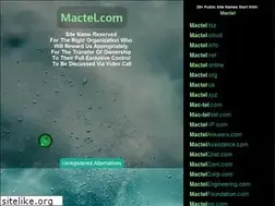 Sites similar to mactel.com