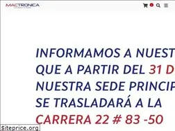 Sites similar to mactronica.com.co