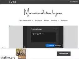 Sites similar to macuisinedetouslesjours.com