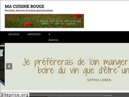 Sites similar to macuisinerouge.com