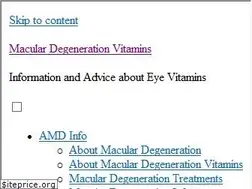 Sites similar to macular-degeneration-vitamins.com