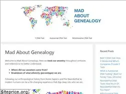 Sites similar to madaboutgenealogy.com