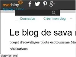 Sites similar to madagascar.over-blog.com