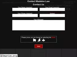 Sites similar to madalonlaw.com