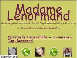 Sites similar to madame-lenormand.de
