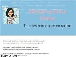 Sites similar to madamebonsplans.ch