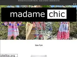 Sites similar to madamechic.no