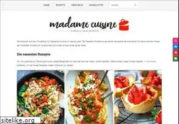 Sites similar to madamecuisine.de