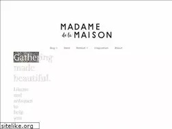 Sites similar to madamedelamaison.com