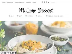 Sites similar to madamedessert.de