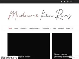 Sites similar to madamekearing.com