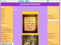 Sites similar to madamemusique.canalblog.com