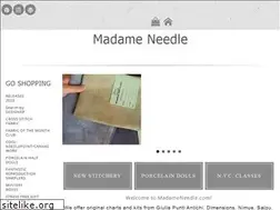 Sites similar to madameneedle.com