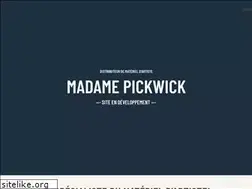 Sites similar to madamepickwick.com