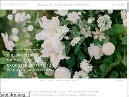 Sites similar to madamewedding.design