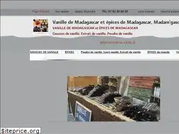 Sites similar to madamgascar-vanille.com
