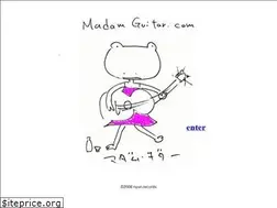 Sites similar to madamguitar.com