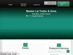 Sites similar to madanlalyadavsons.com