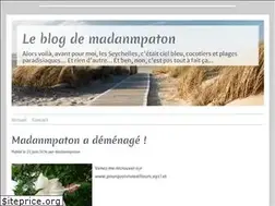 Sites similar to madanmpaton.over-blog.com