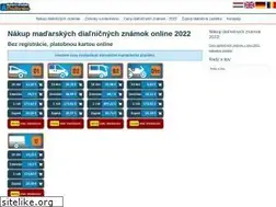 Sites similar to madarska-dialnicna-znamka.eu