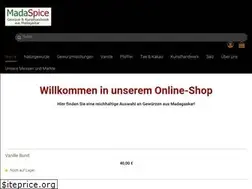 Sites similar to madaspice.eu