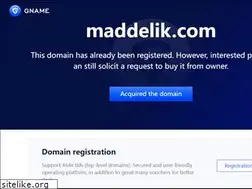 Sites similar to maddelik.com