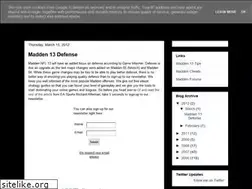 Sites similar to madden-tips.blogspot.com
