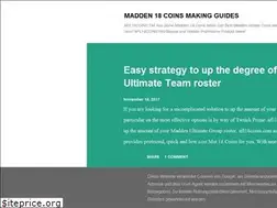 Sites similar to madden18coins.blogspot.com