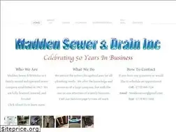 Sites similar to maddensewer.net