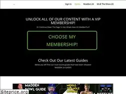 Sites similar to maddenturf.com