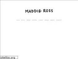 Sites similar to maddieross.com