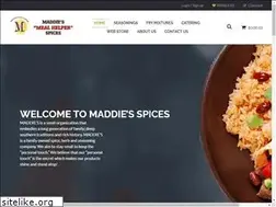 Sites similar to maddiespices.com