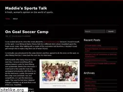 Sites similar to maddiesports.wordpress.com