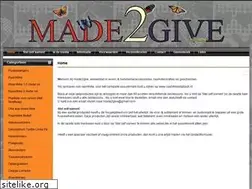 Sites similar to made2give.nl