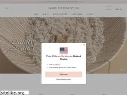 Sites similar to madedifferent.co