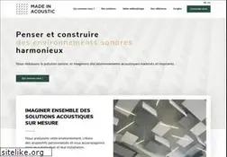 Sites similar to madeinacoustic.com