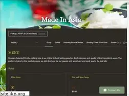 Sites similar to madeinasiabistro.com