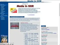 Sites similar to madeinddr.de