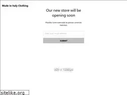 Sites similar to madeinitalyclothing.com.au