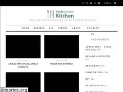 Sites similar to madeinourkitchen.com