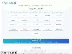 Sites similar to madeintext.com