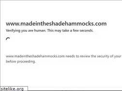 Sites similar to madeintheshadehammocks.com