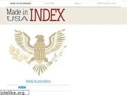 Sites similar to madeinusaindex.com