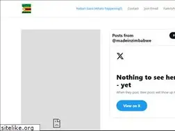Sites similar to madeinzimbabwe.com